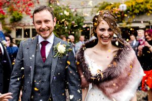 Miskin Manor Wedding Photography - Art by Design Photography - Confetti