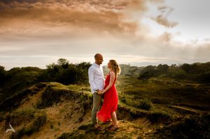 Adventure Engagement Session - Photoshoot Merthyr Mawr Sand Dunes