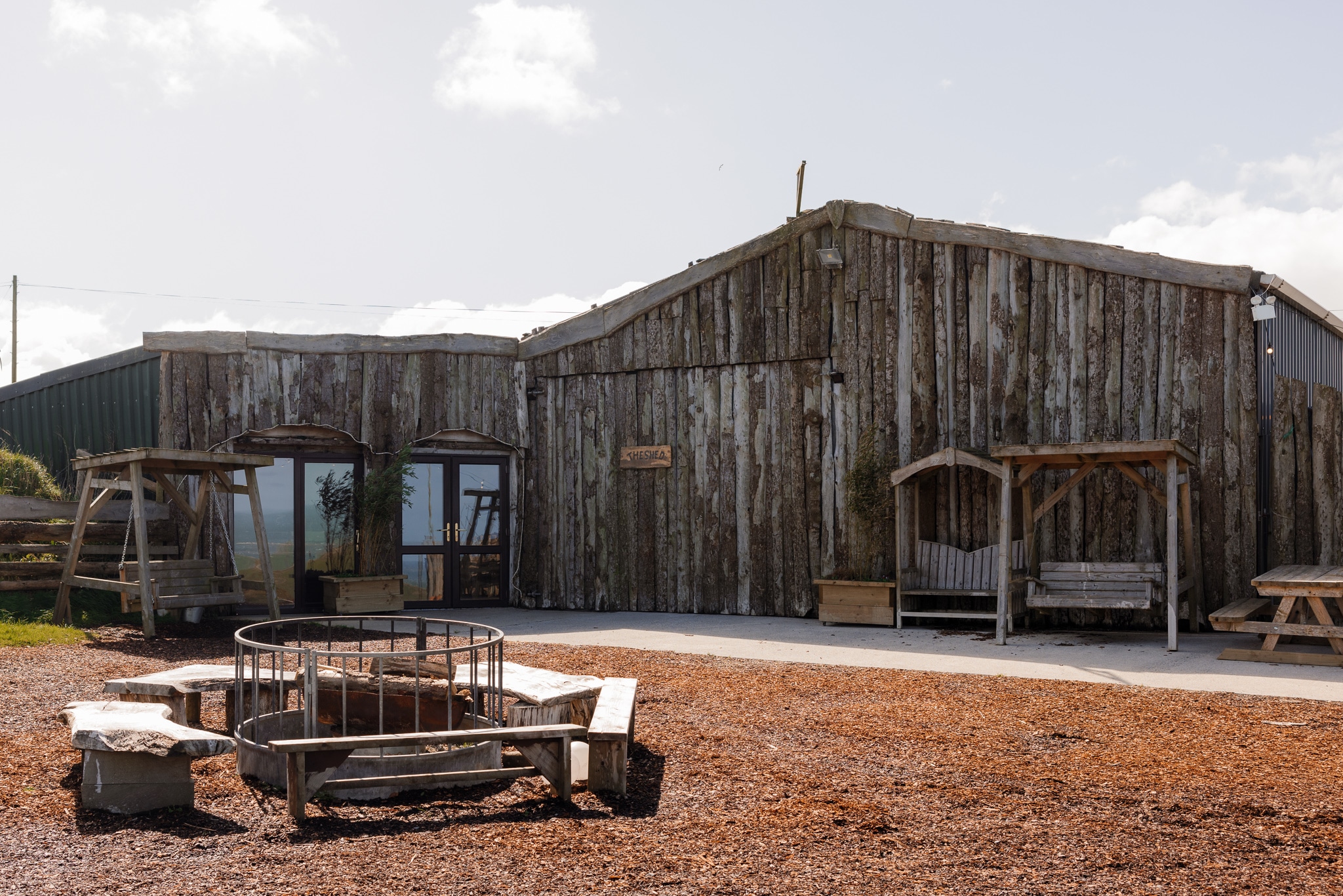 The Shed at Mwnt Wedding Venue in Cardigan, Wales