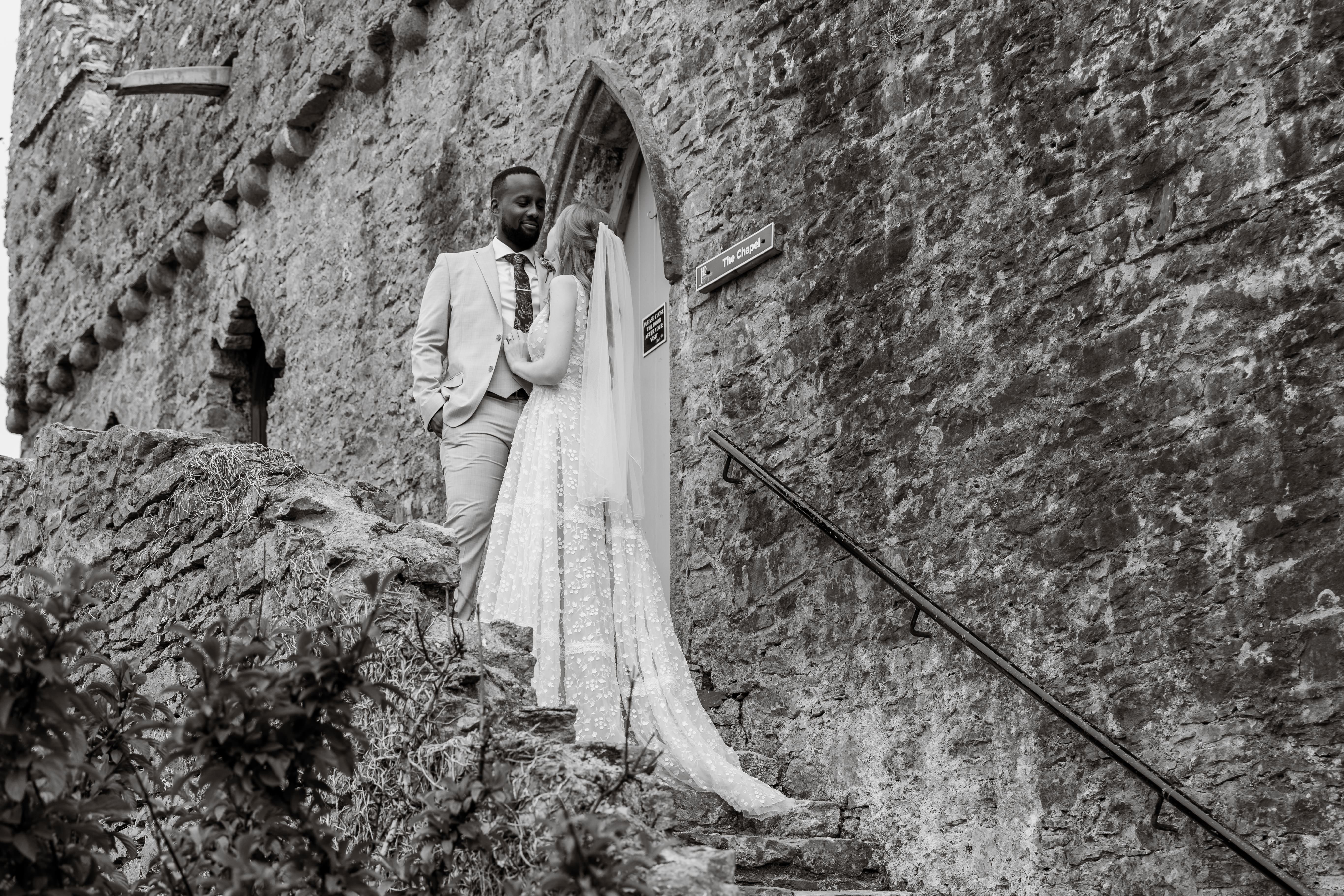 West Wales Elopement Photography | Manorbier Castle