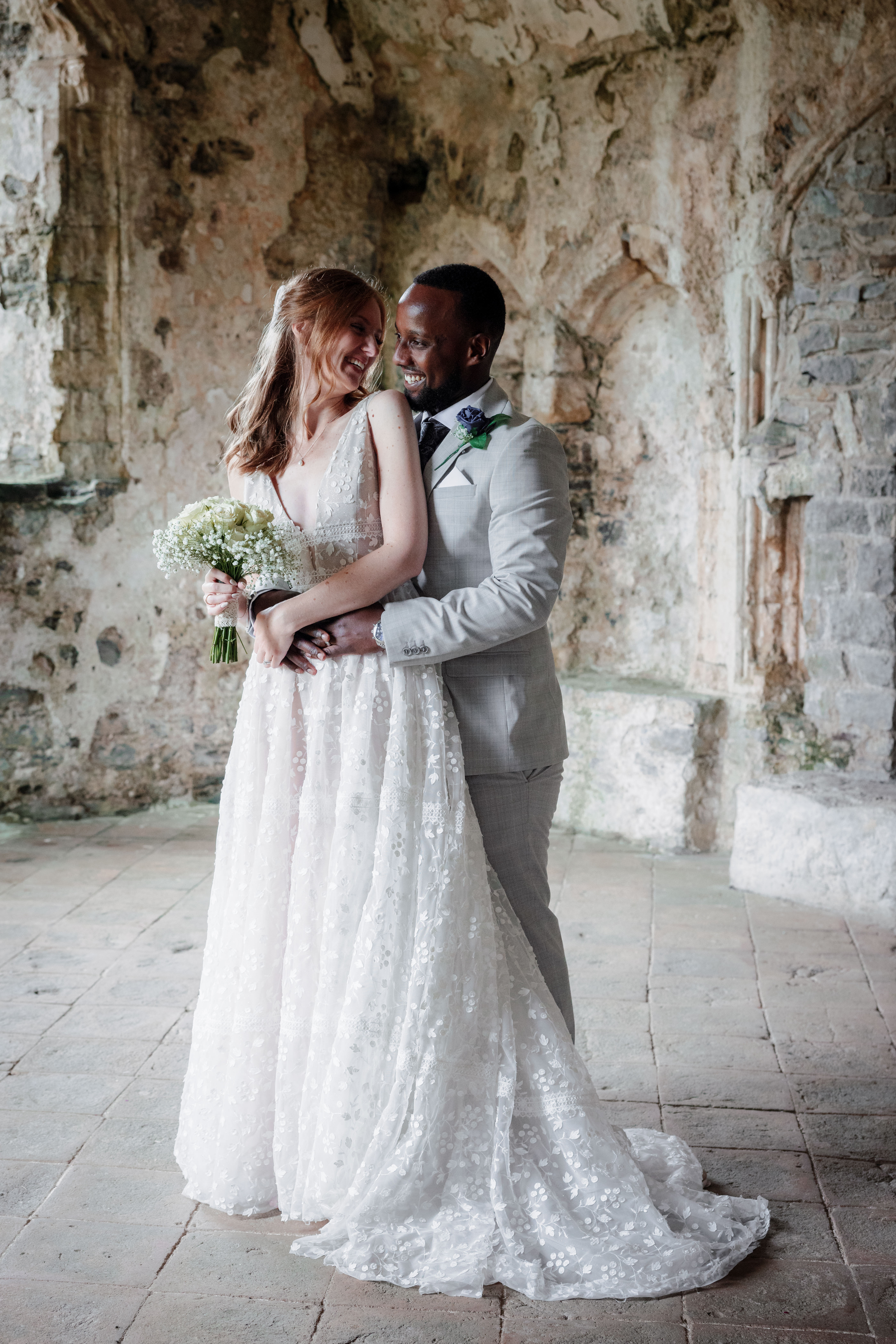 West Wales Elopement Photography | Manorbier Castle