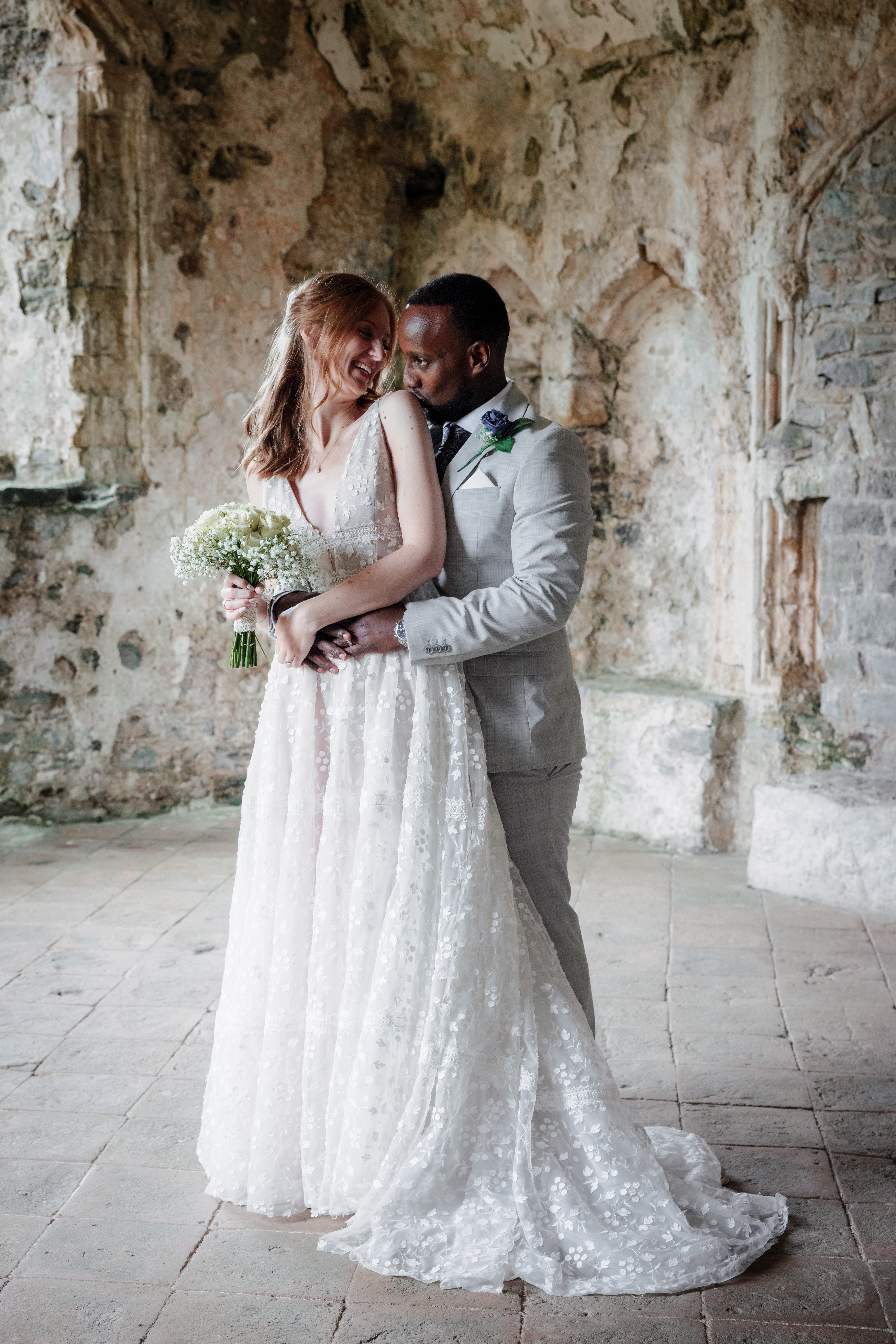 West Wales Elopement Photography | Manorbier Castle