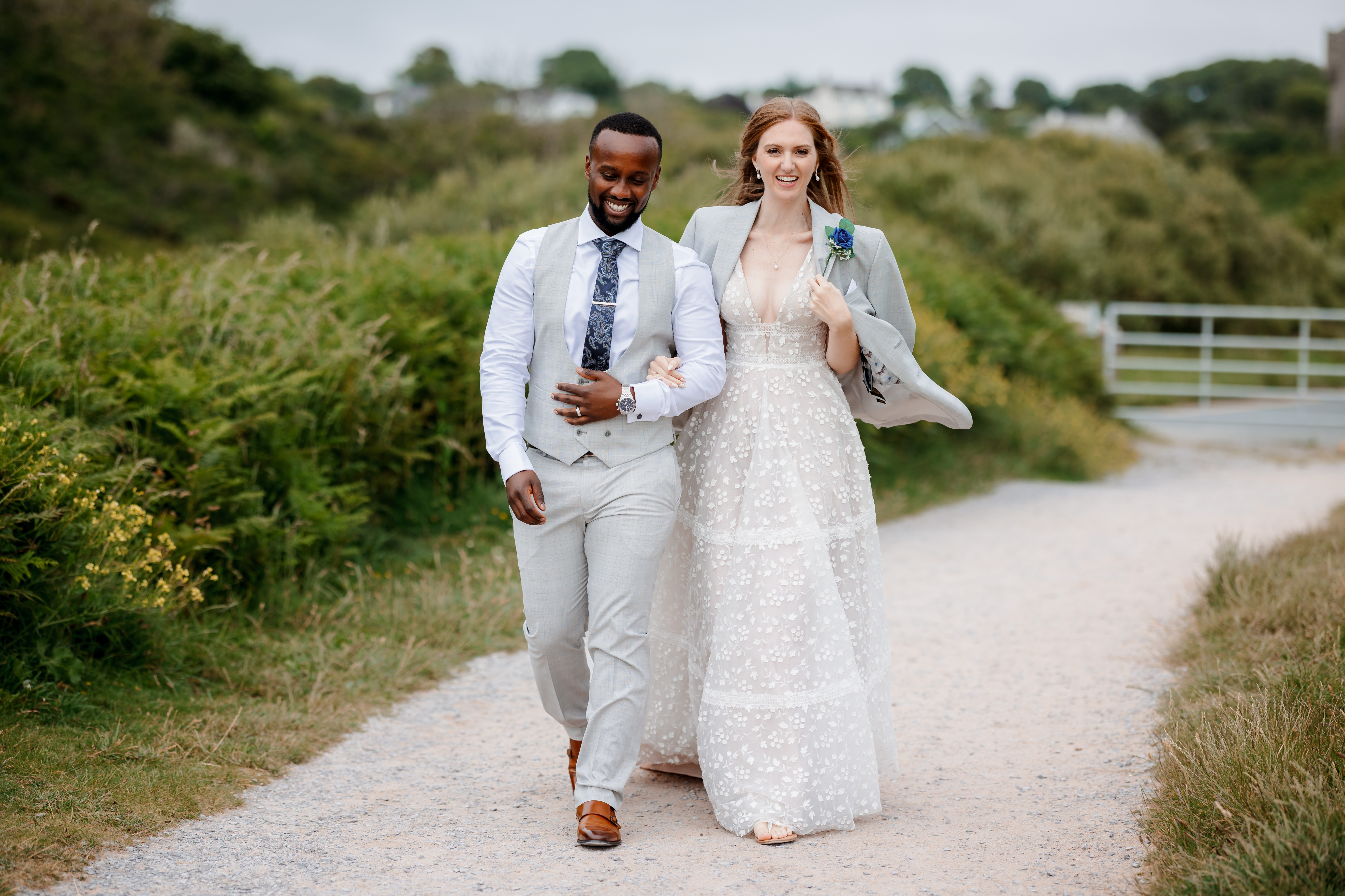 West Wales Elopement Photography | Manorbier Castle