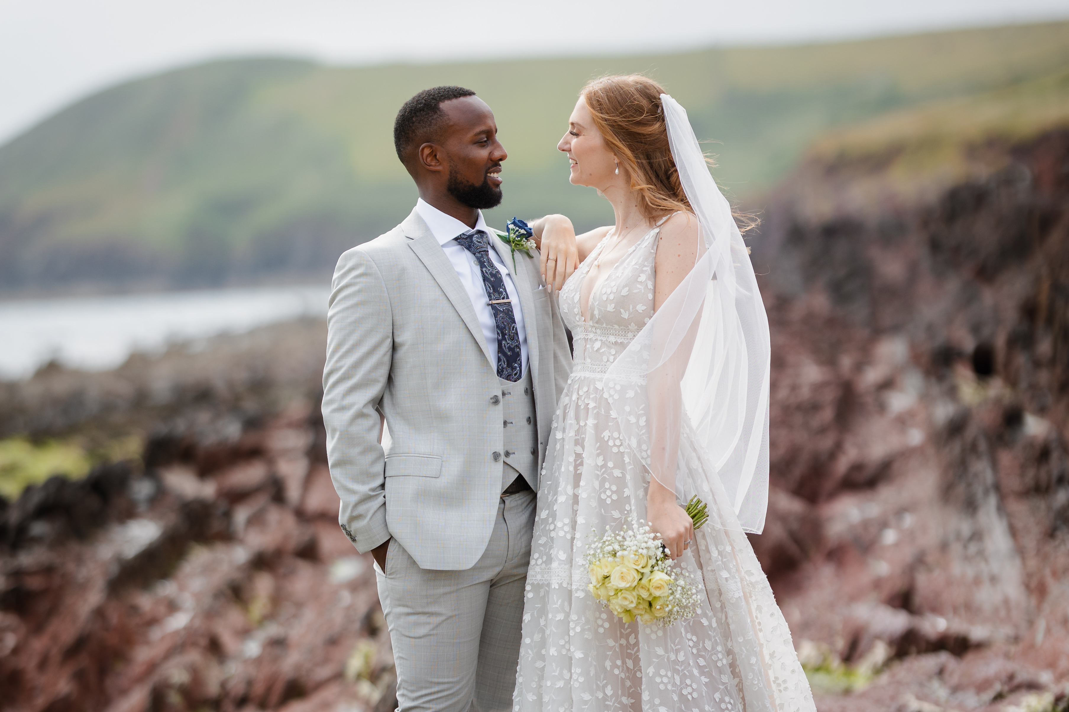 West Wales Elopement Photography | Manorbier Castle