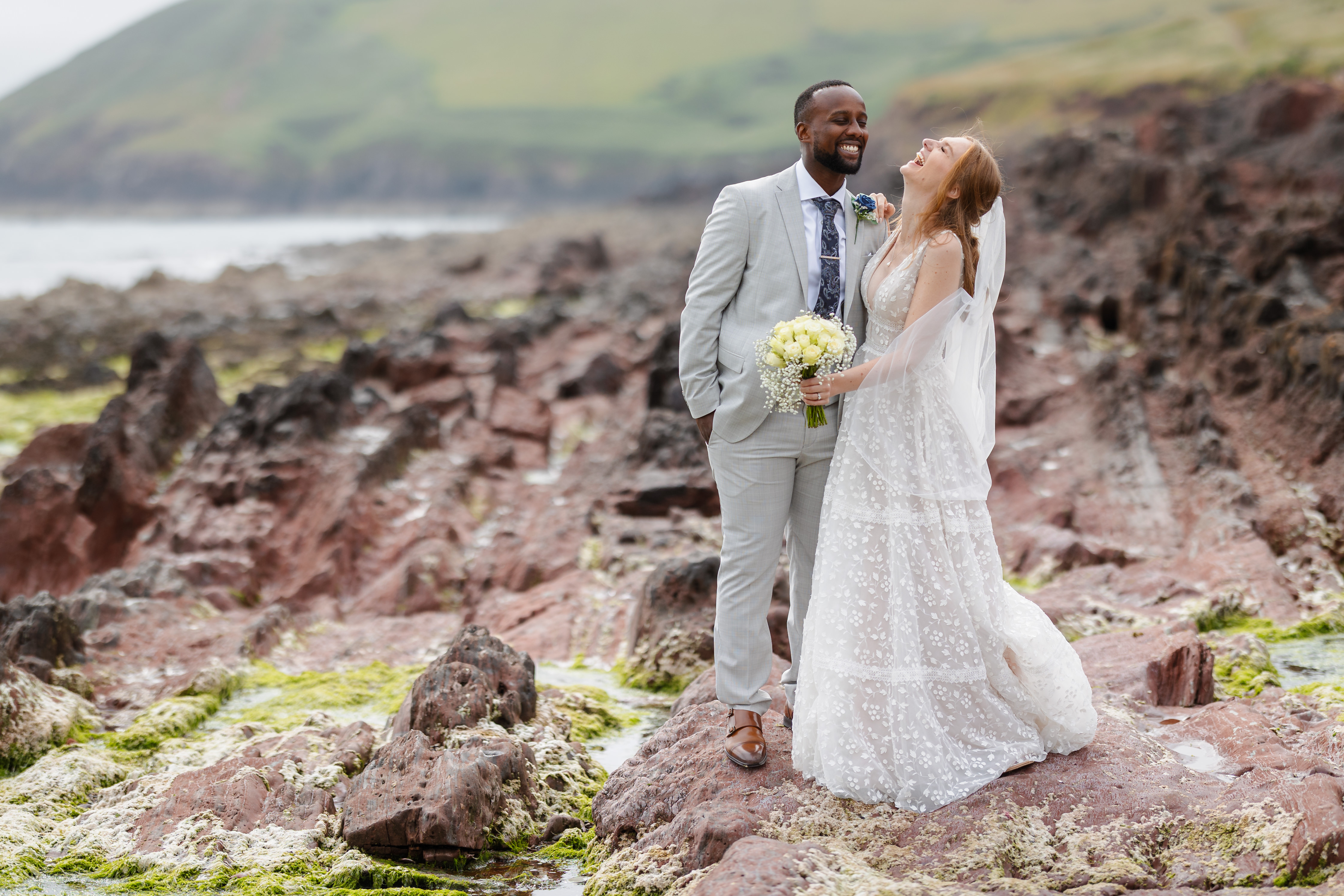 West Wales Elopement Photography | Manorbier Castle