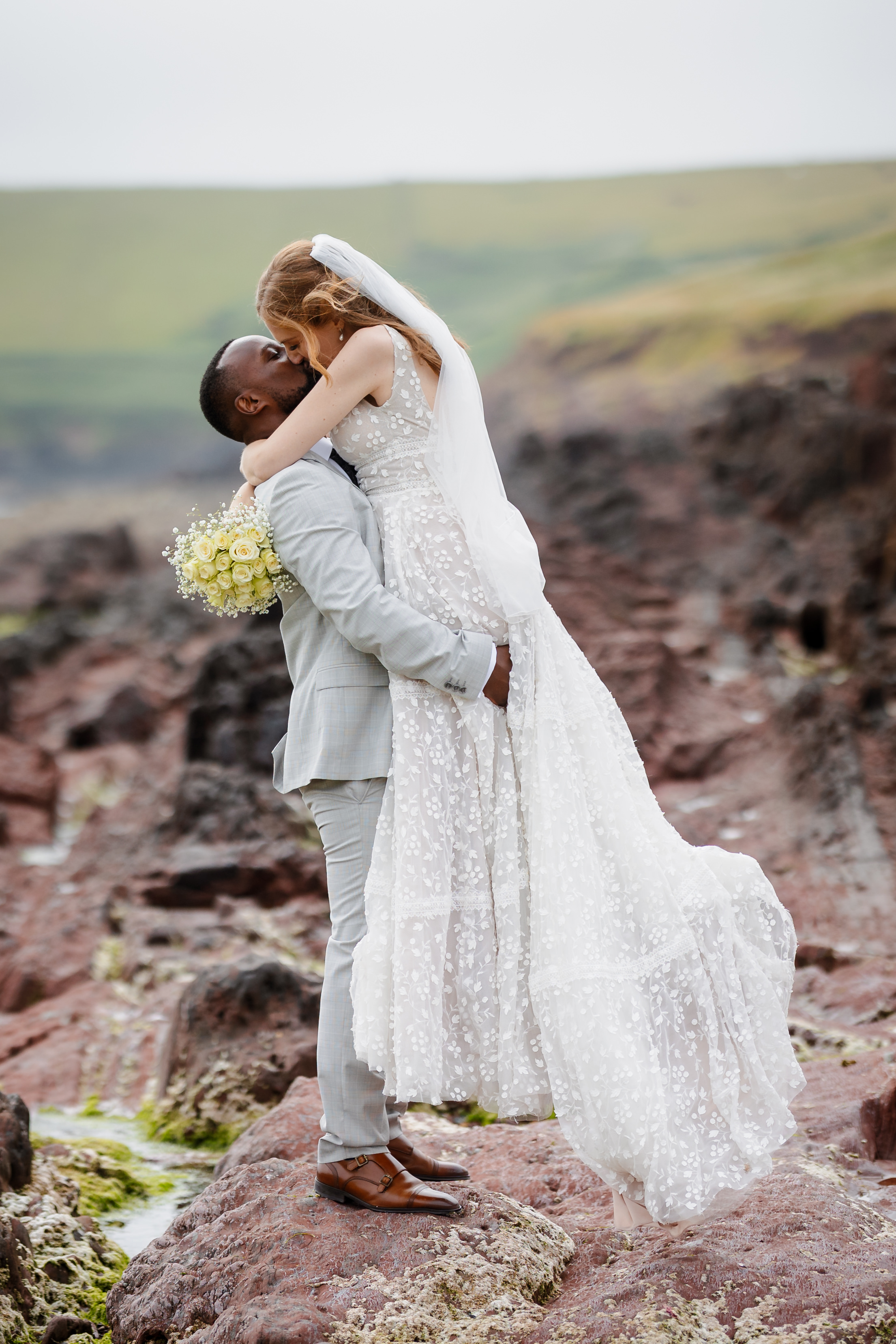 West Wales Elopement Photography | Manorbier Castle