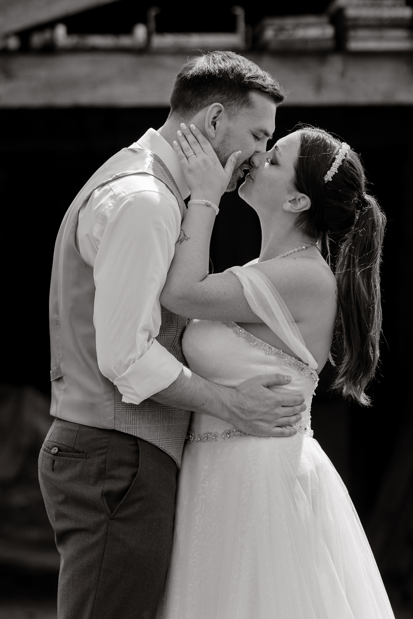 Peterstone Court Wedding - Couple Portraits