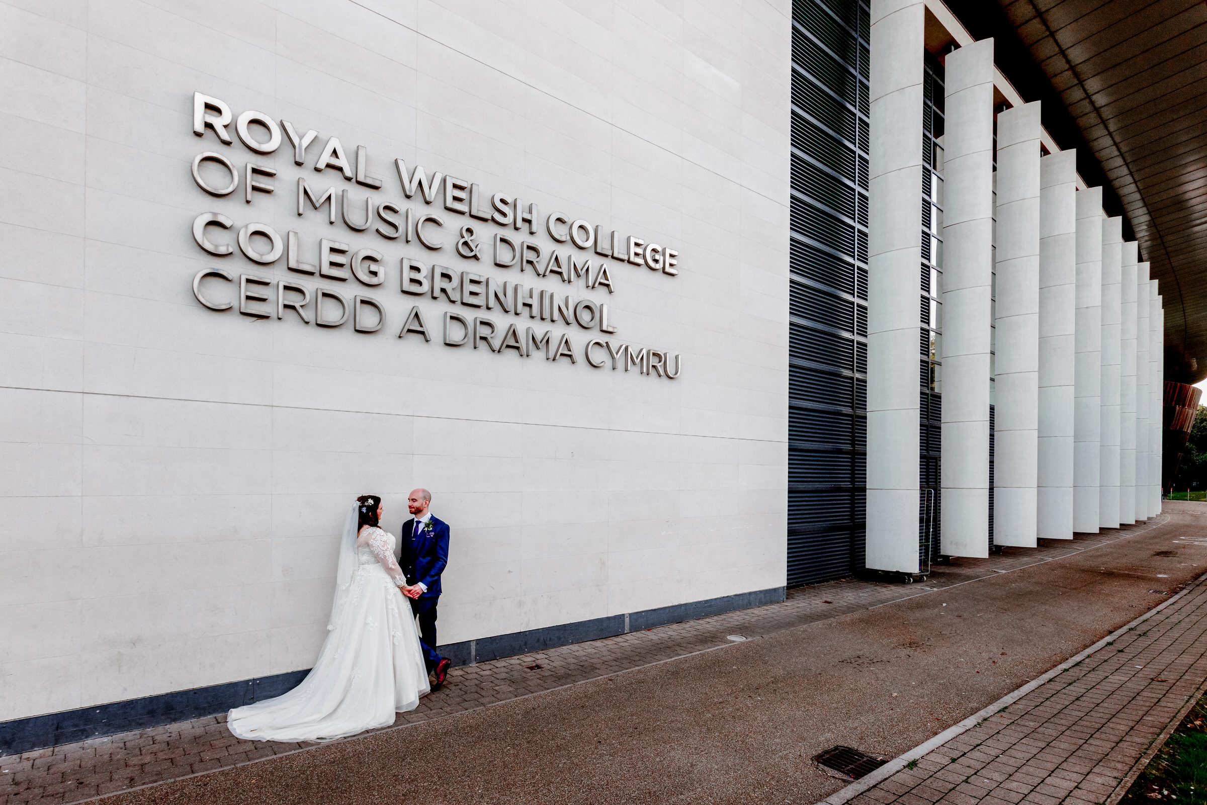 Royal Welsh Collage of Music and Drama Wedding Photography