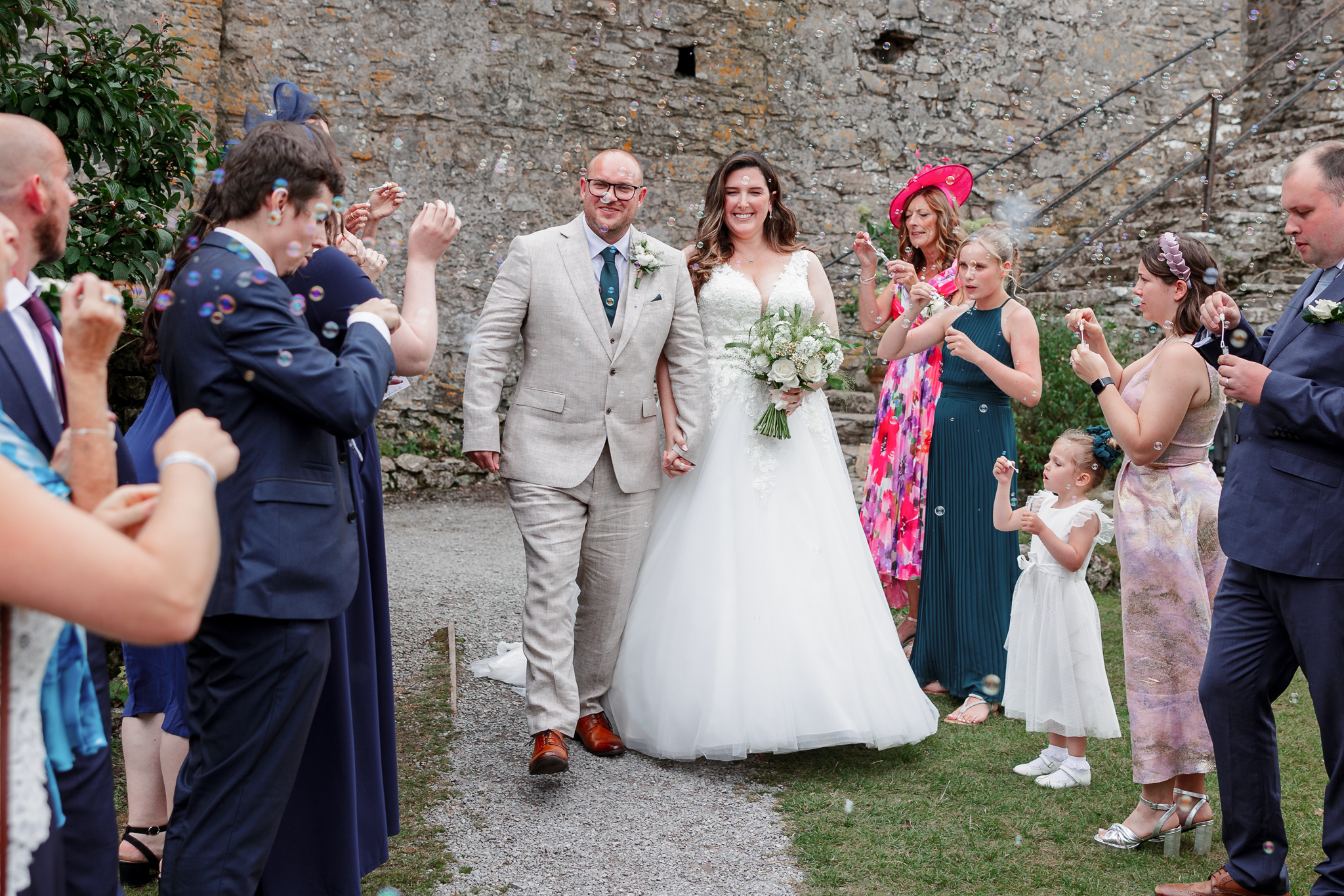 Manorbier Castle Wedding Photography