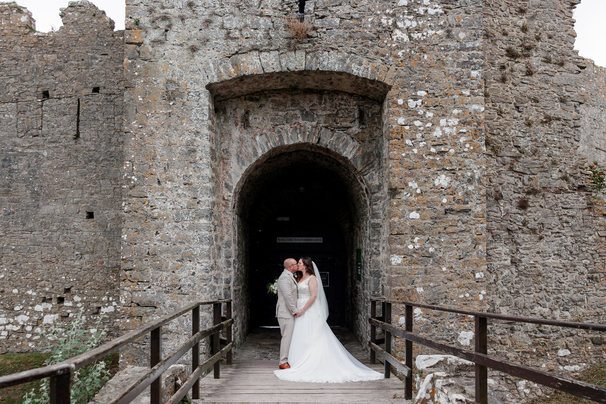 Manorbier Castle Wedding Photography