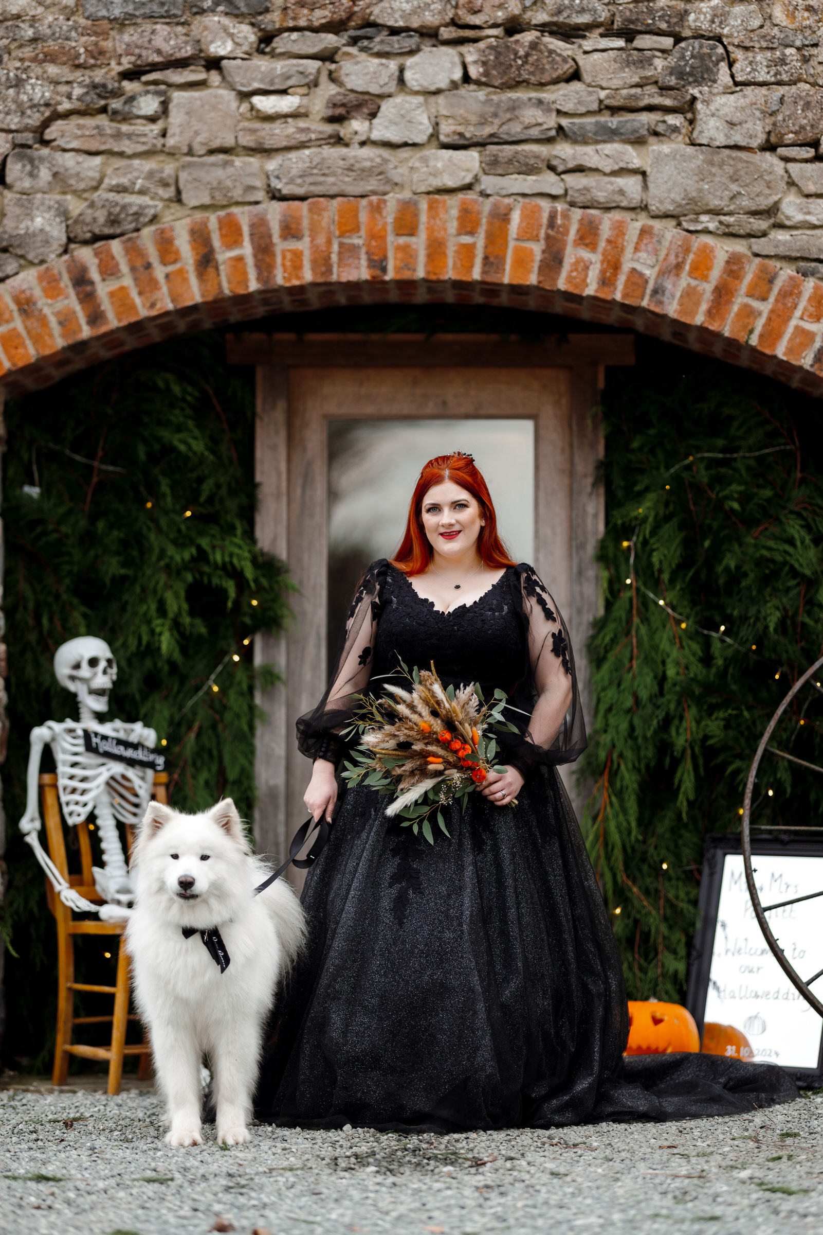 Cardeeth wedding photography | Halloween wedding in West Wales