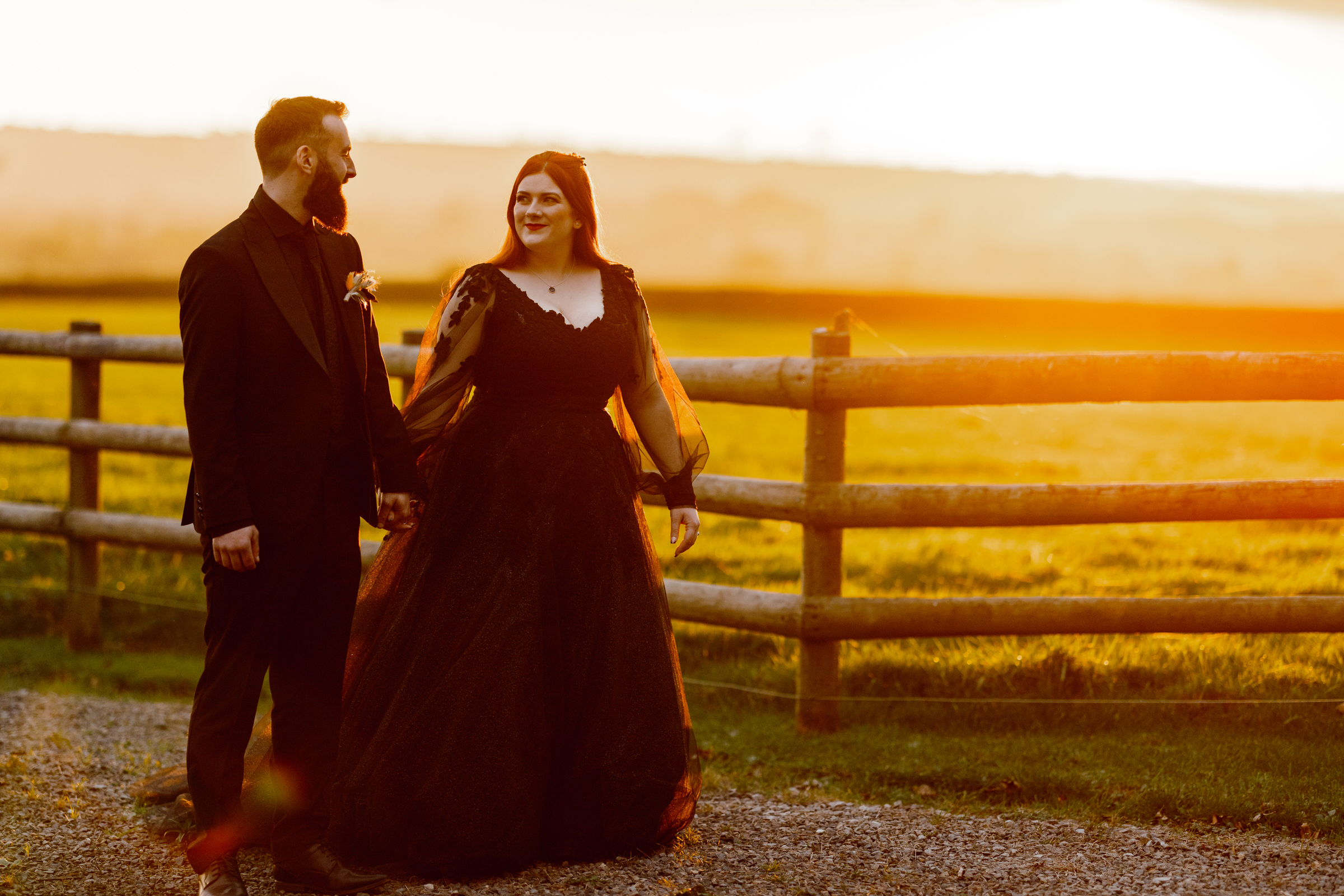 Cardeeth wedding. Halloween wedding West wales