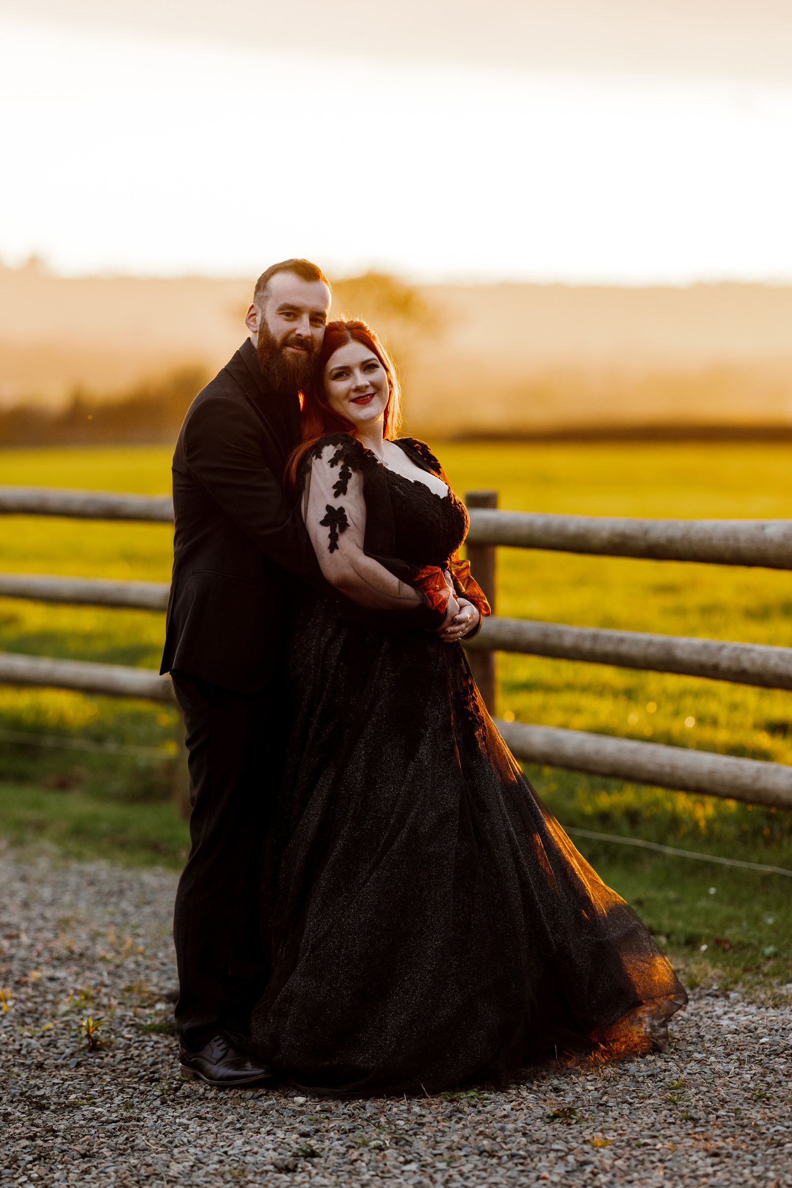 Cardeeth wedding. Halloween wedding West wales