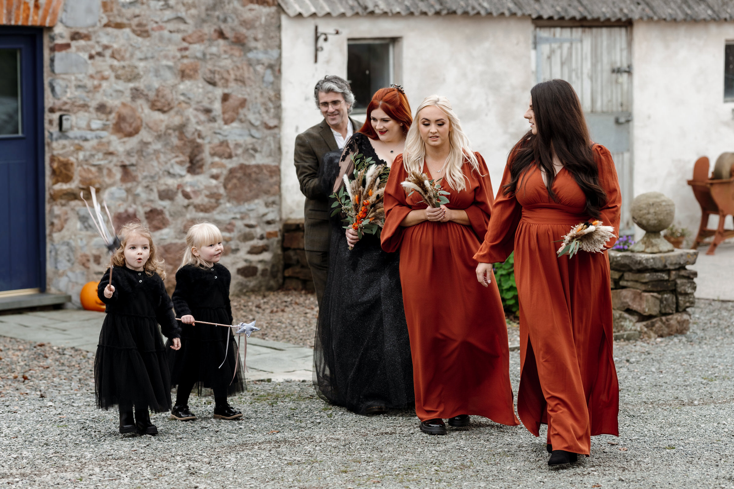 Cardeeth wedding photography | Halloween wedding in West Wales