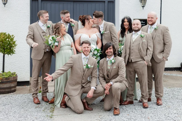 Group shots don’t have to be staged or boring. Just be yourselves and have fun

#groupweddingphoto #weddinggroupphoto #weddingguests #groupweddingphotography #weddinguestphoto #groupsatweddings #yourweddingyourway #beyourself